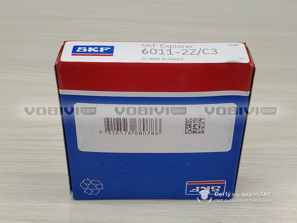 Vòng bi SKF 6011-2Z/C3 chính hãng