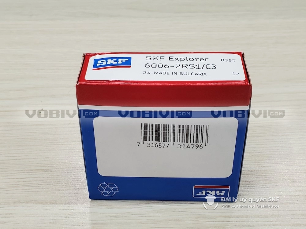 Vòng bi SKF 6006-2RS1/C3 chính hãng
