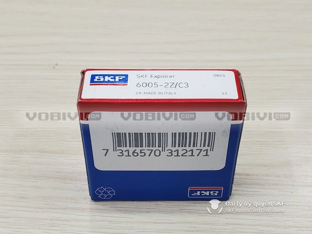 Vòng bi SKF 6005-2Z/C3 chính hãng