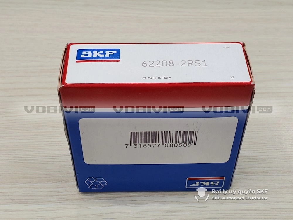 Vòng bi SKF 62208-2RS1 chính hãng