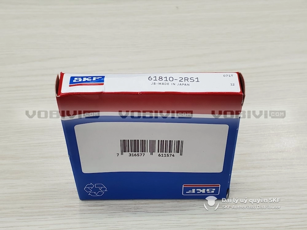 Vòng bi SKF 61810-2RS1 chính hãng