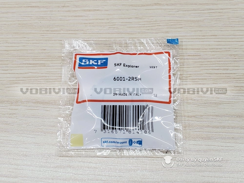 Vòng bi SKF 6001-2RSH
