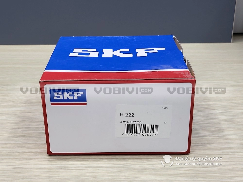 H 222 SKF ống lót côn vòng bi, măng xông vòng bi bạc đạn SKF
