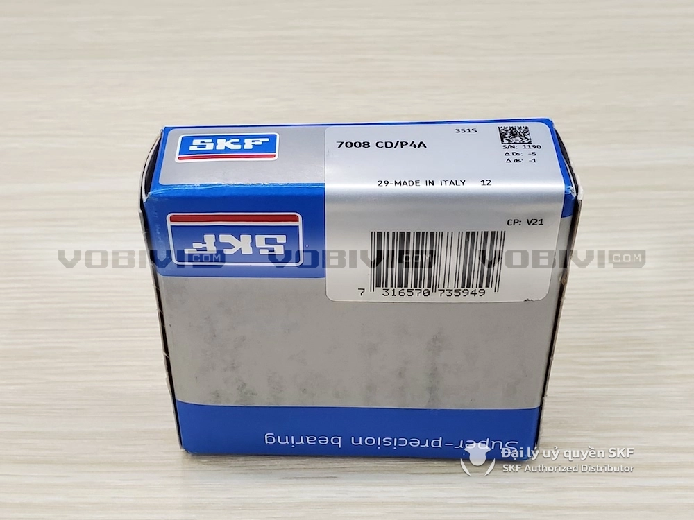 Vòng bi SKF 7008 CD/P4A chính hãng