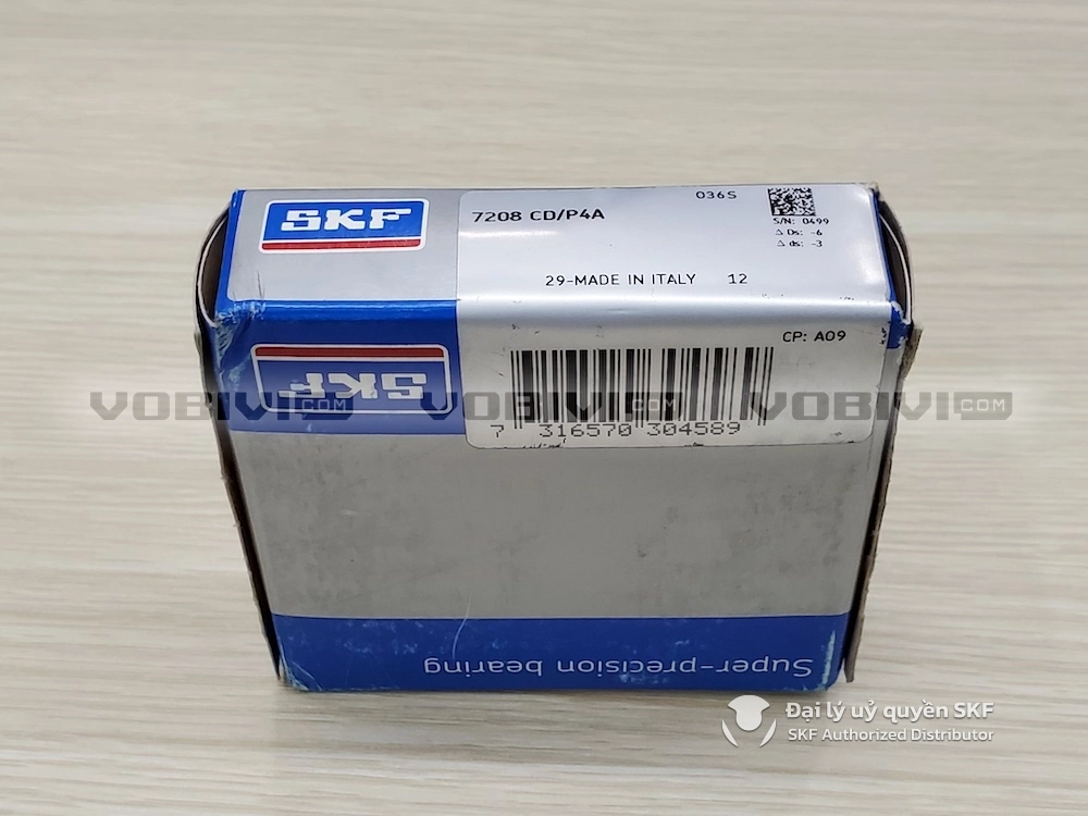 Vòng bi SKF 7208 CD/P4A chính hãng