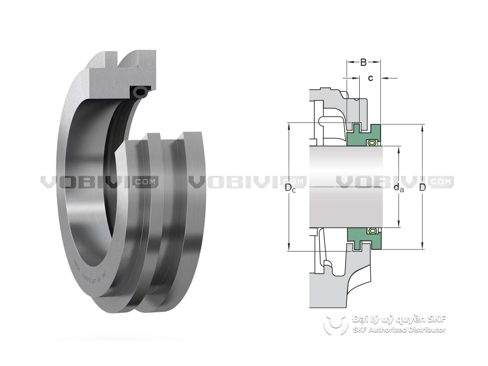 Phớt TSN 517 S chính hãng SKF