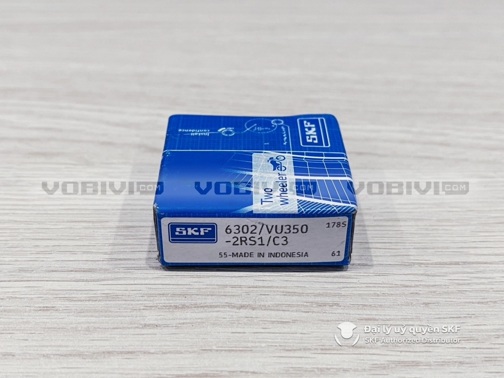 Vòng bi bạc đạn xe máy SKF 6302/VU350-2RS1/C3