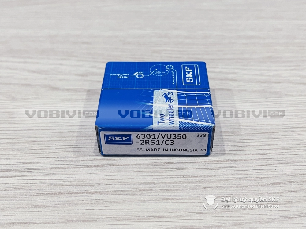 Vòng bi bạc đạn xe máy SKF 6301/VU350-2RS1/C3