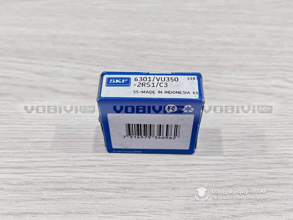 Vòng bi bạc đạn xe máy SKF 6301/VU350-2RS1/C3