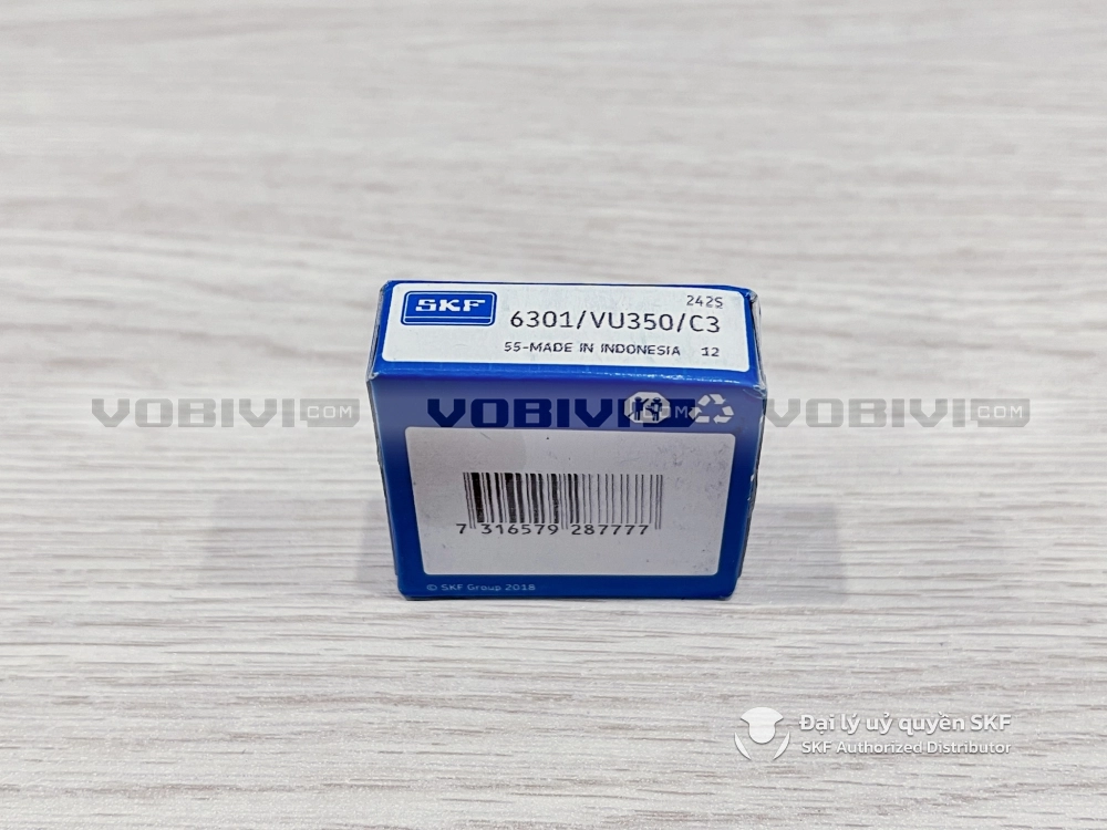 Vòng bi bạc đạn xe máy SKF 6301/VU350/C3
