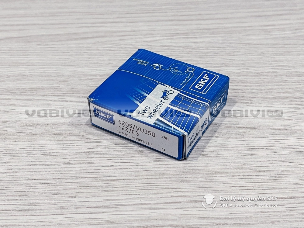 Vòng bi bạc đạn xe máy SKF 6205/VU350-2Z/C3