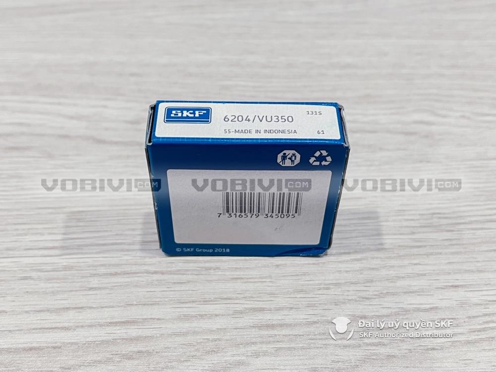 Vòng bi bạc đạn xe máy SKF 6204/VU350