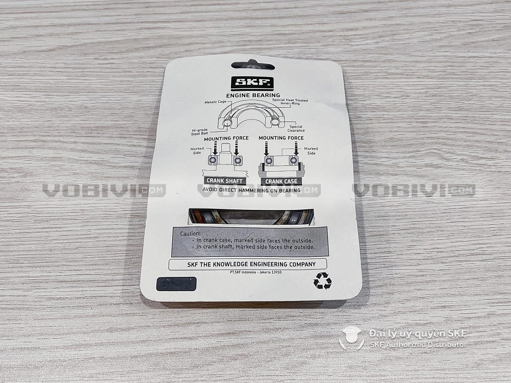 Vòng bi bạc đạn xe máy SKF 6007/C3VC104