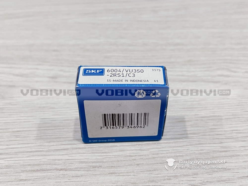Vòng bi bạc đạn xe máy SKF 6004/VU350-2RS1/C3