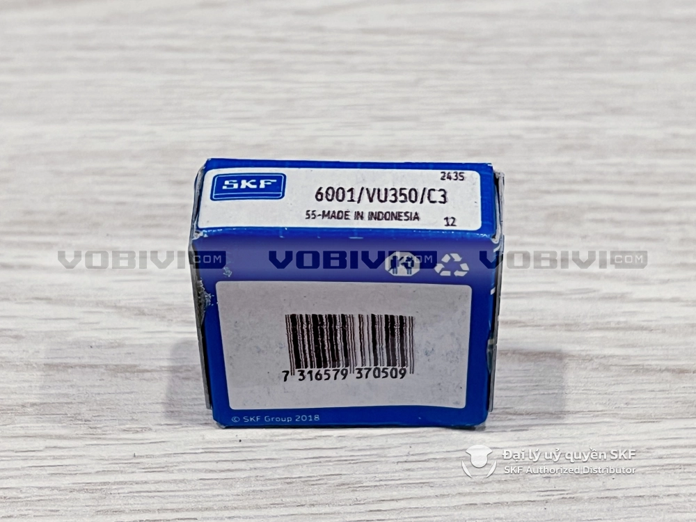 Vòng bi bạc đạn xe máy SKF 6001/VU350/C3