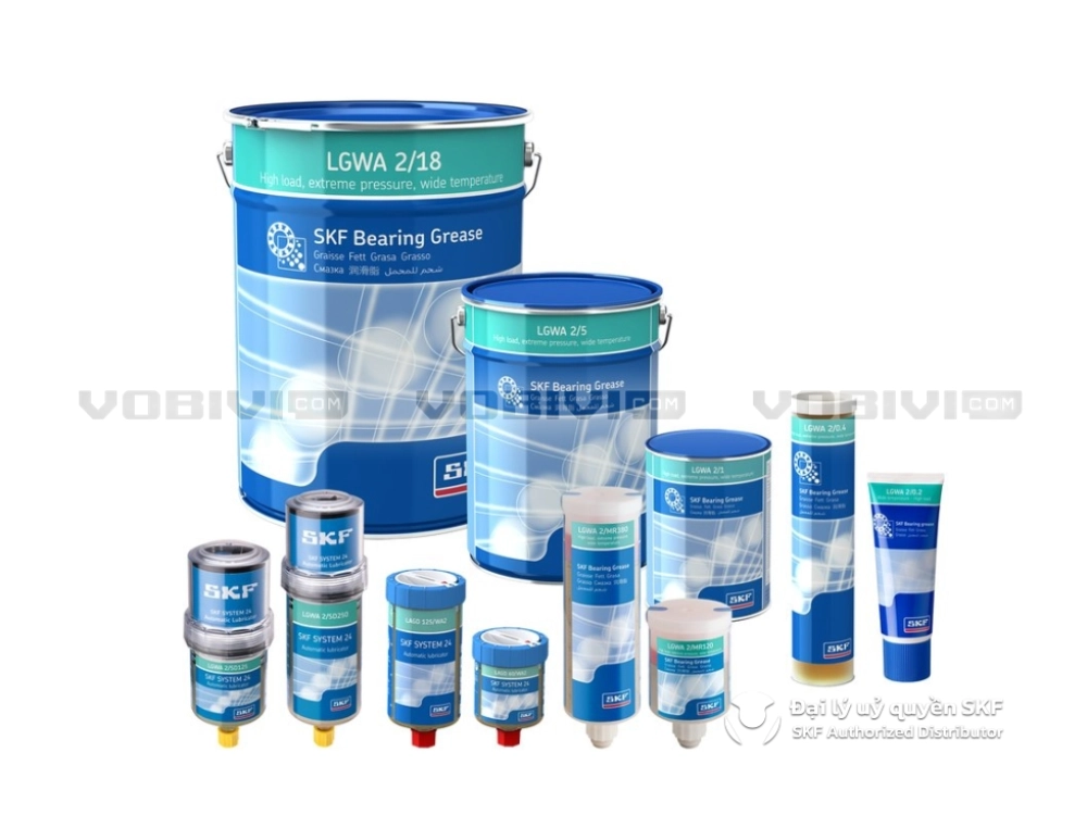 Mỡ SKF LGWA 2, Mỡ dãy nhiệt độ rộng, Đại lý ủy quyền SKF