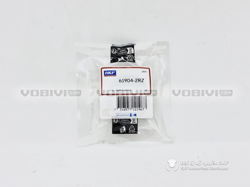 Vòng  bi 61904-2RZ chính hãng SKF