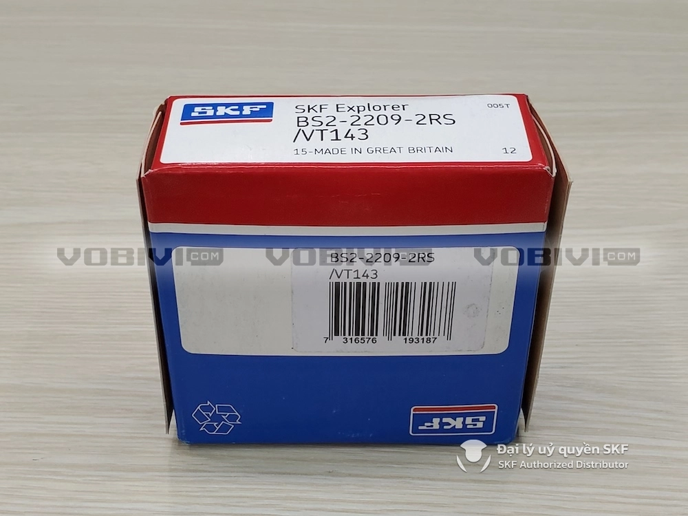 Vòng bi SKF BS2-2209-2RS/VT143 chính hãng