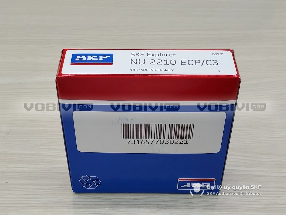 Vòng bi SKF NU 2210 ECP/C3 chính hãng