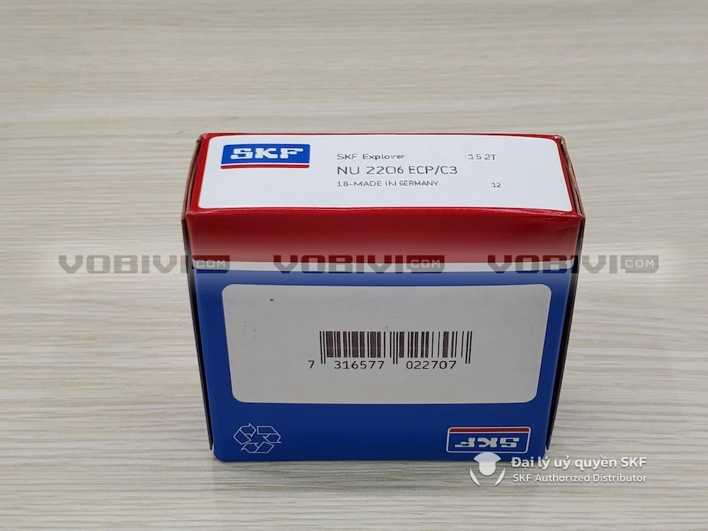 Vòng bi SKF NU 2206 ECP/C3 chính hãng
