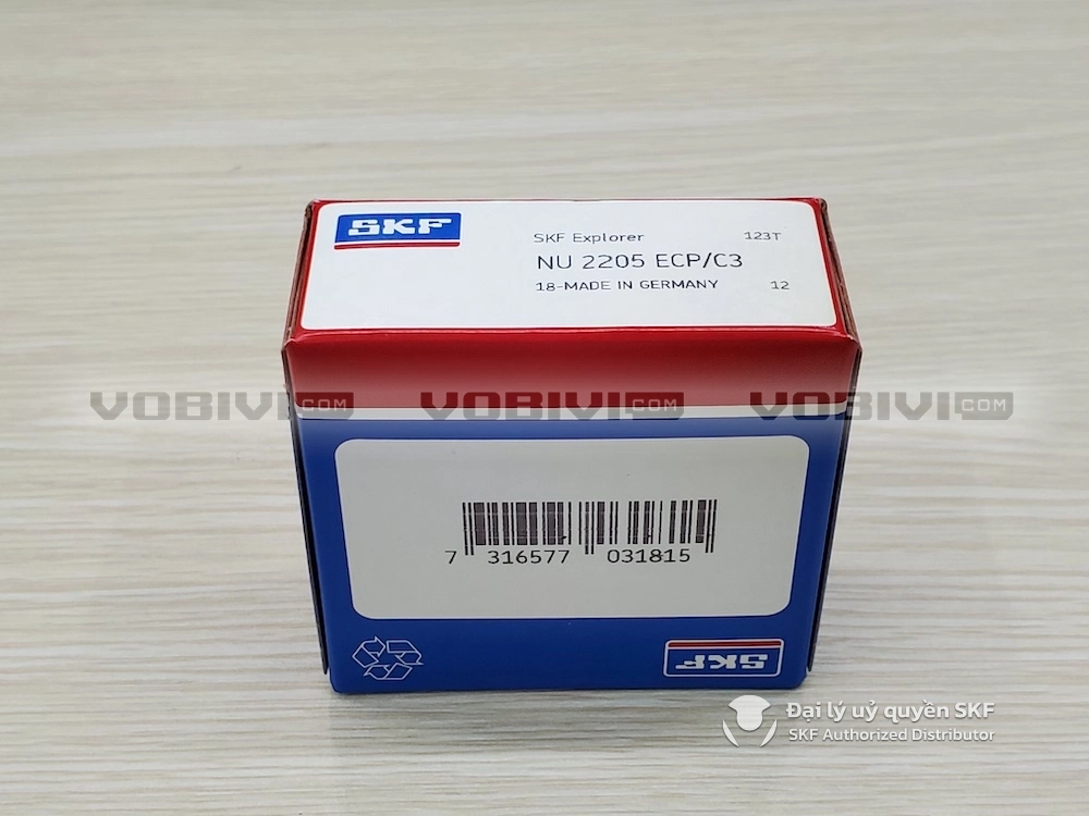 Vòng bi SKF NU 2205 ECP/C3 chính hãng