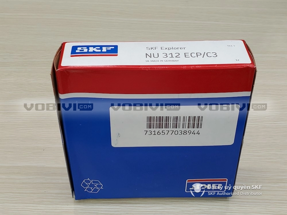 Vòng bi SKF NU 312 ECP/C3 chính hãng