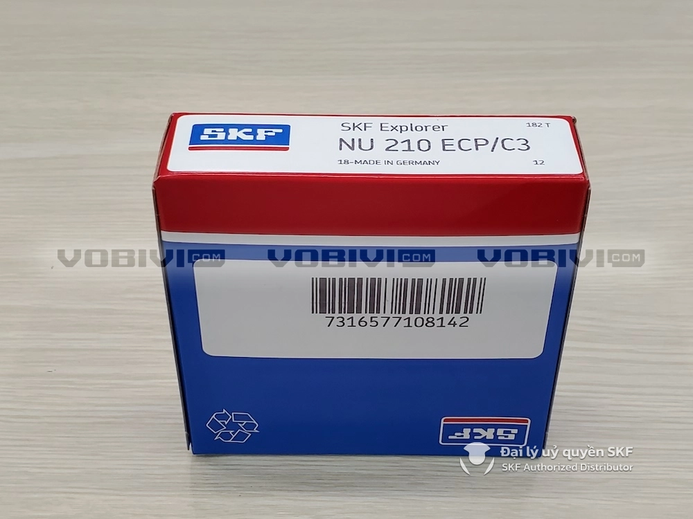 Vòng bi SKF NU 210 ECP/C3 chính hãng