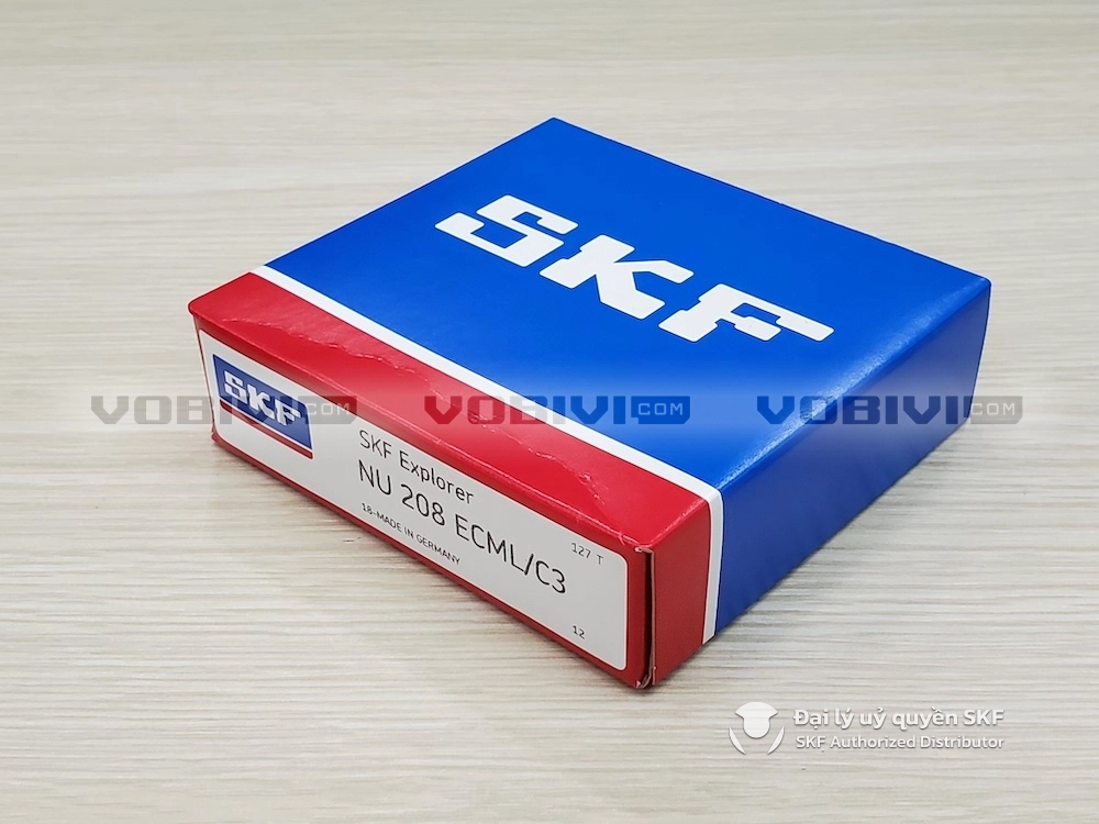 Vòng bi SKF NU 208 ECML/C3 chính hãng