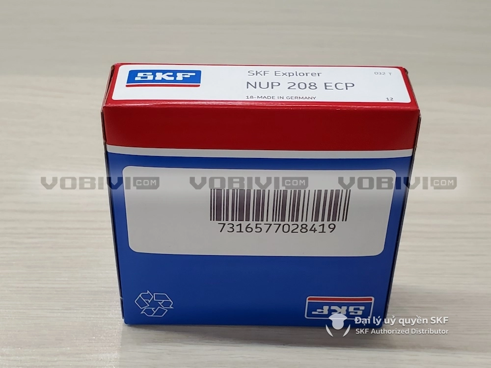 Vòng bi SKF NUP 208 ECP chính hãng