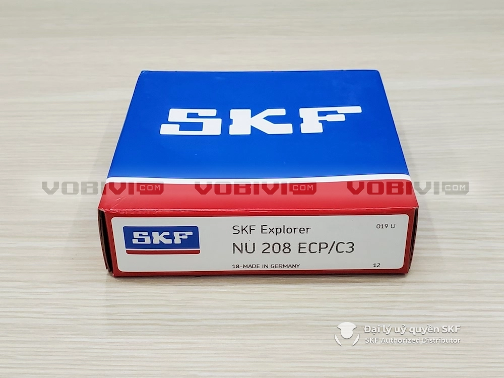 Vòng bi SKF NU 208 ECP/C3 chính hãng