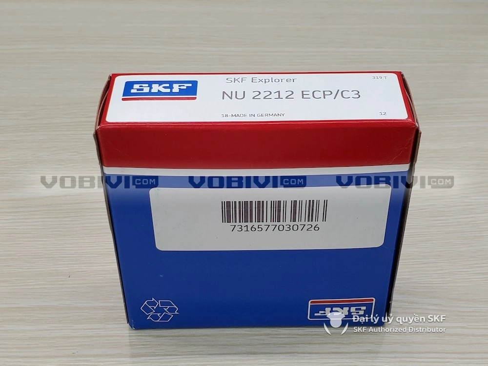 Vòng bi SKF NU 2212 ECP/C3 chính hãng
