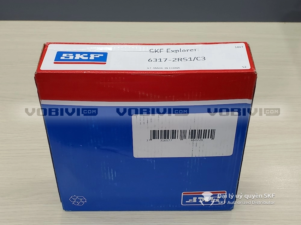 Vòng bi SKF 6317-2RS1/C3 chính hãng