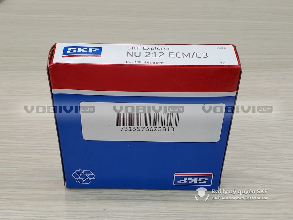 Vòng bi SKF NU 212 ECM/C3 chính hãng