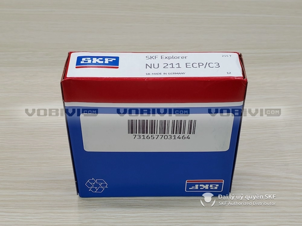 Vòng bi SKF NU 211 ECP/C3 chính hãng