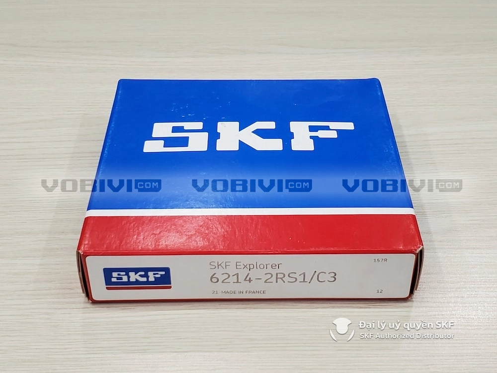Vòng bi SKF 6214-2RS1/C3 chính hãngVòng bi SKF 6214-2RS1/C3 chính hãng