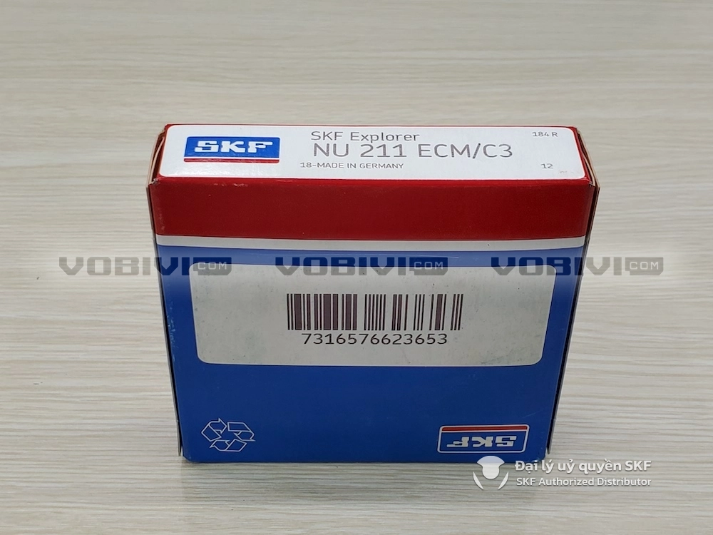 Vòng bi SKF NU 211 ECM/C3 chính hãng