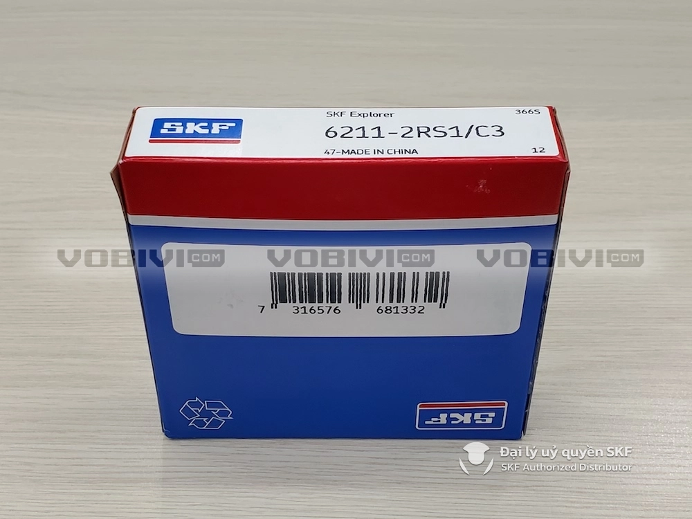 Vòng bi SKF 6211-2RS1/C3 chính hãng