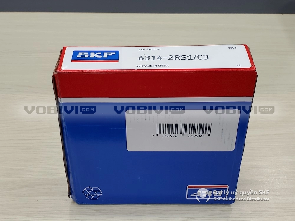 Vòng bi SKF 6314-2RS1/C3 chính hãng