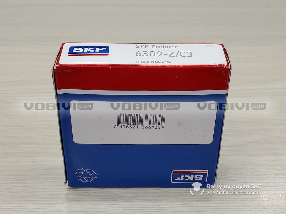 Vòng bi 6309-Z/C3 chính hãng SKF