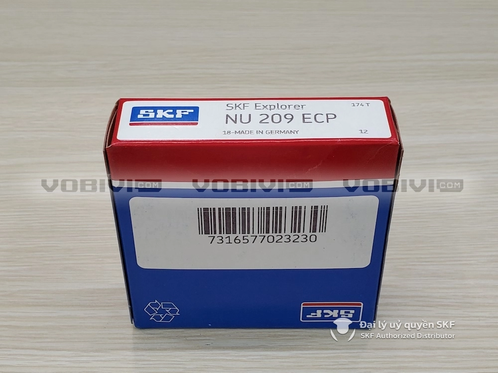 Vòng bi SKF NU 209 ECP
