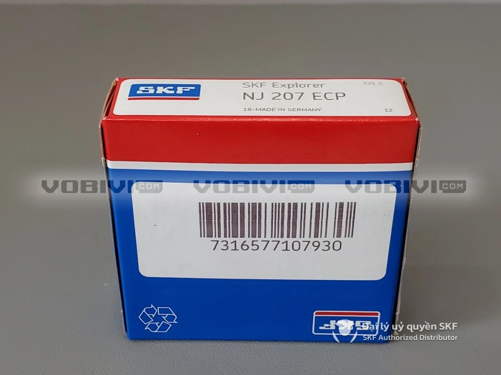 Vòng bi SKF NJ 207 ECP chính hãng