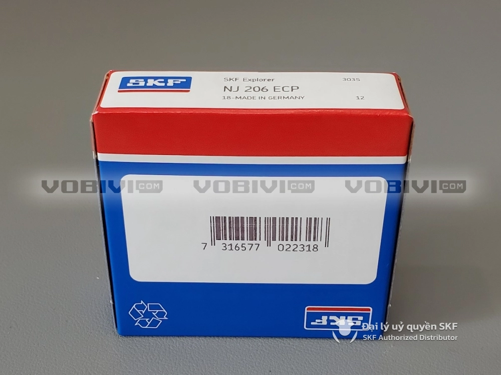 Vòng bi SKF NJ 206 ECP chính hãng
