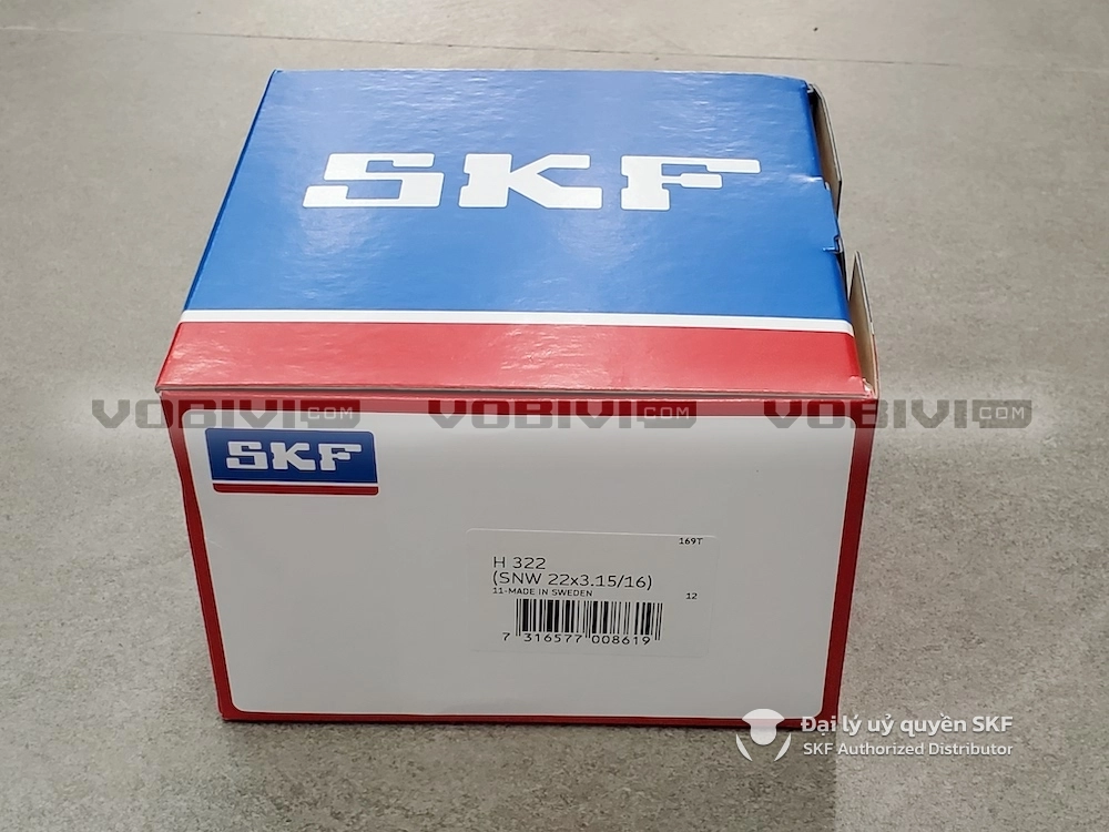 H 322 SKF, ống lót côn, măng xông