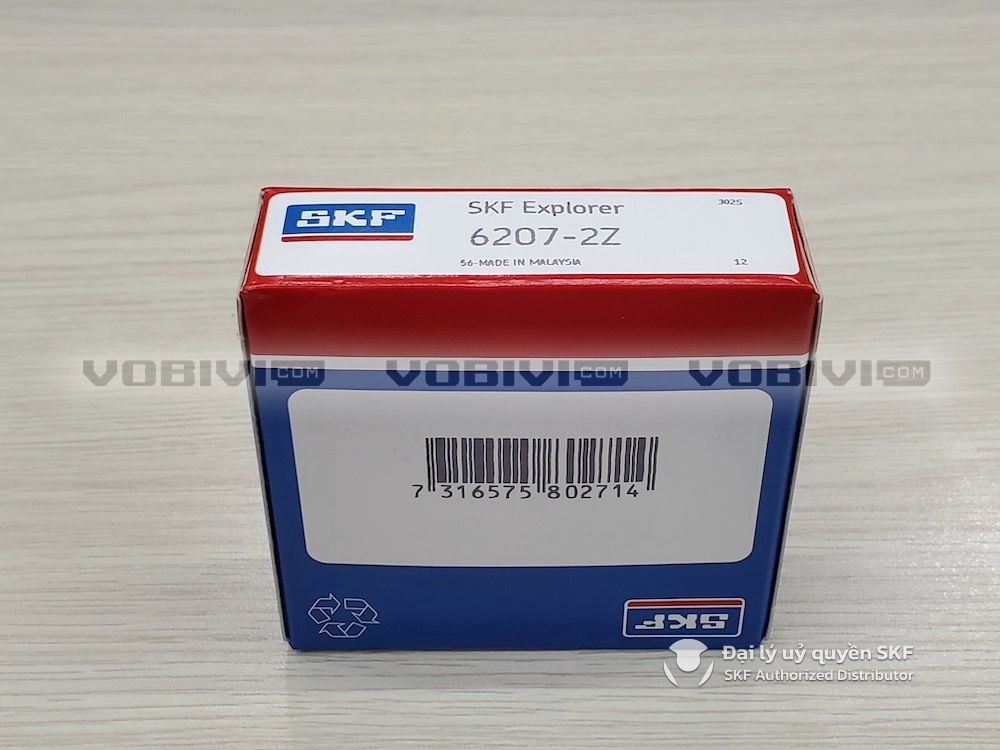 Vòng bi SKF 6207-2Z chính hãng
