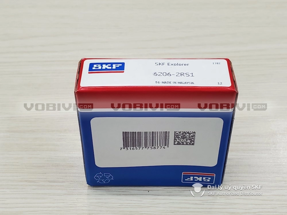 Vòng bi SKF 6206-2RS1 chính hãng