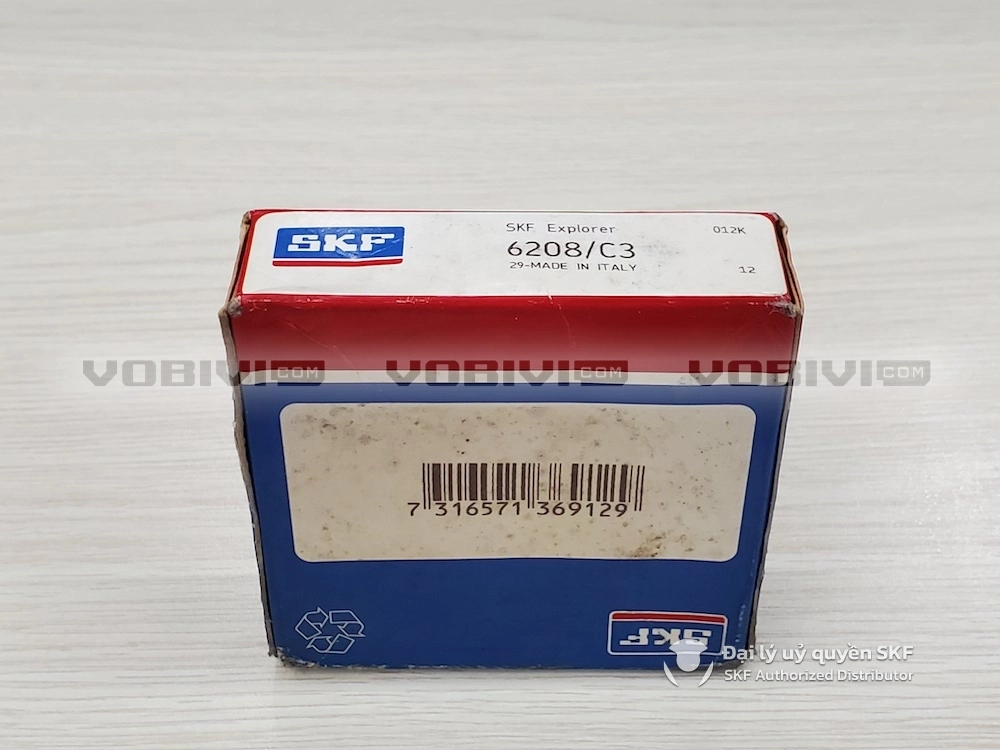 Vòng bi SKF 6208/C3 chính hãng