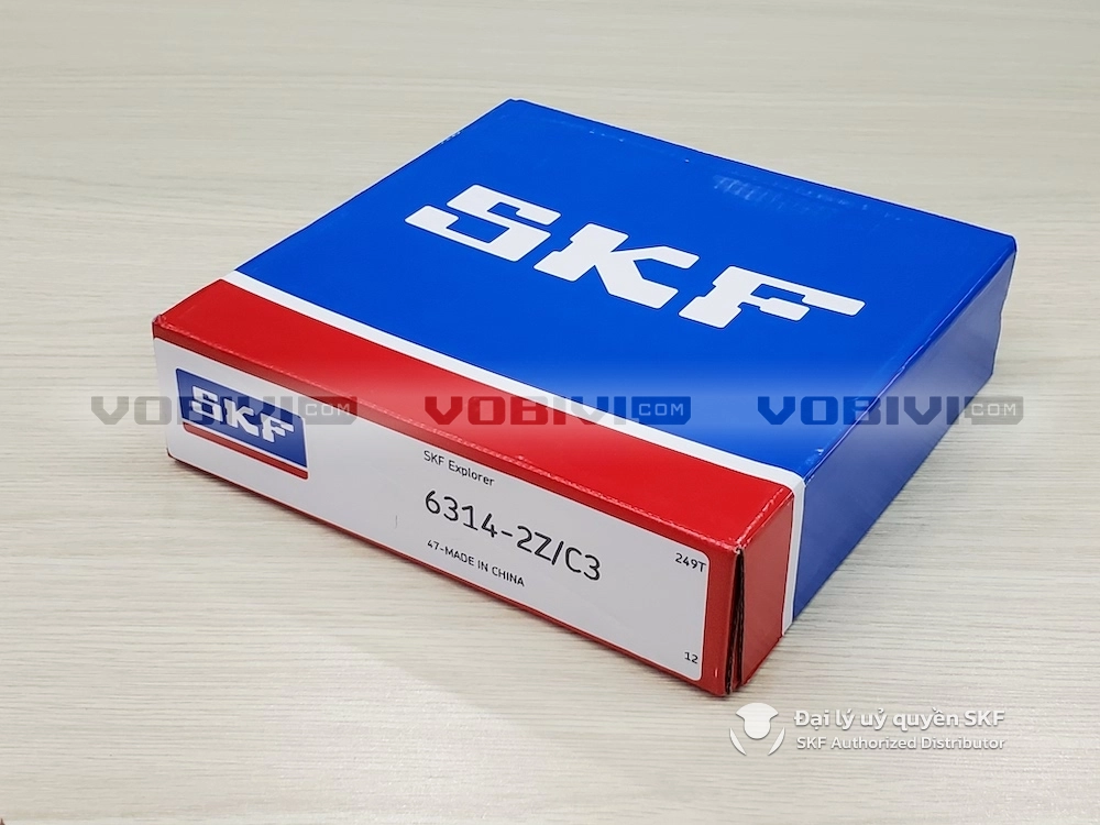 Vòng bi SKF 6314-2Z/C3 chính hãngVòng bi SKF 6314-2Z/C3 chính hãng