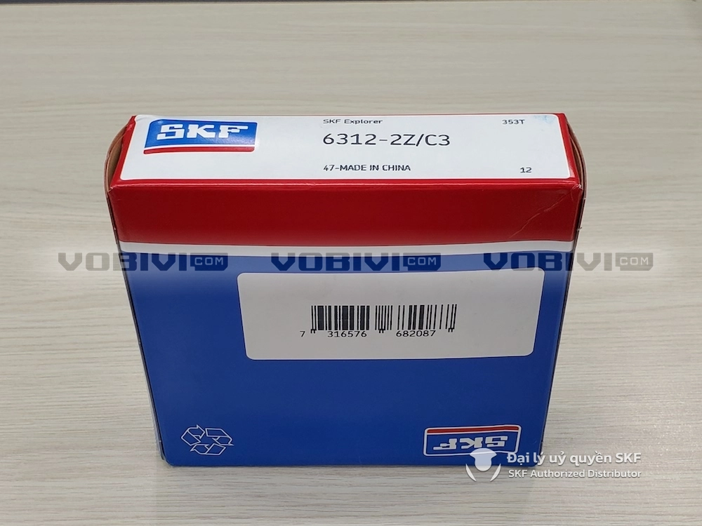 Vòng bi SKF 6312-2Z/C3 chính hãng