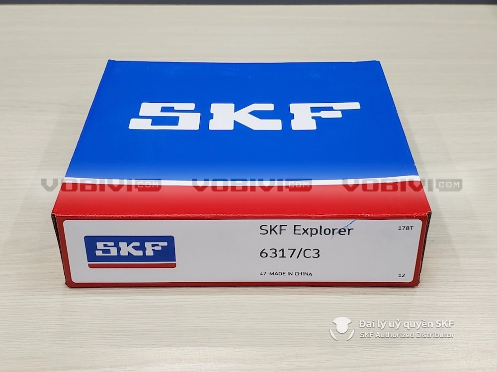 Vòng bi SKF 6317/C3 chính hãngVòng bi SKF 6317/C3 chính hãng