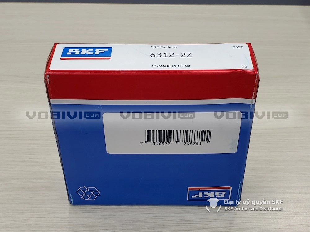 Vòng bi SKF 6312-2Z chính hãngVòng bi SKF 6312-2Z chính hãng